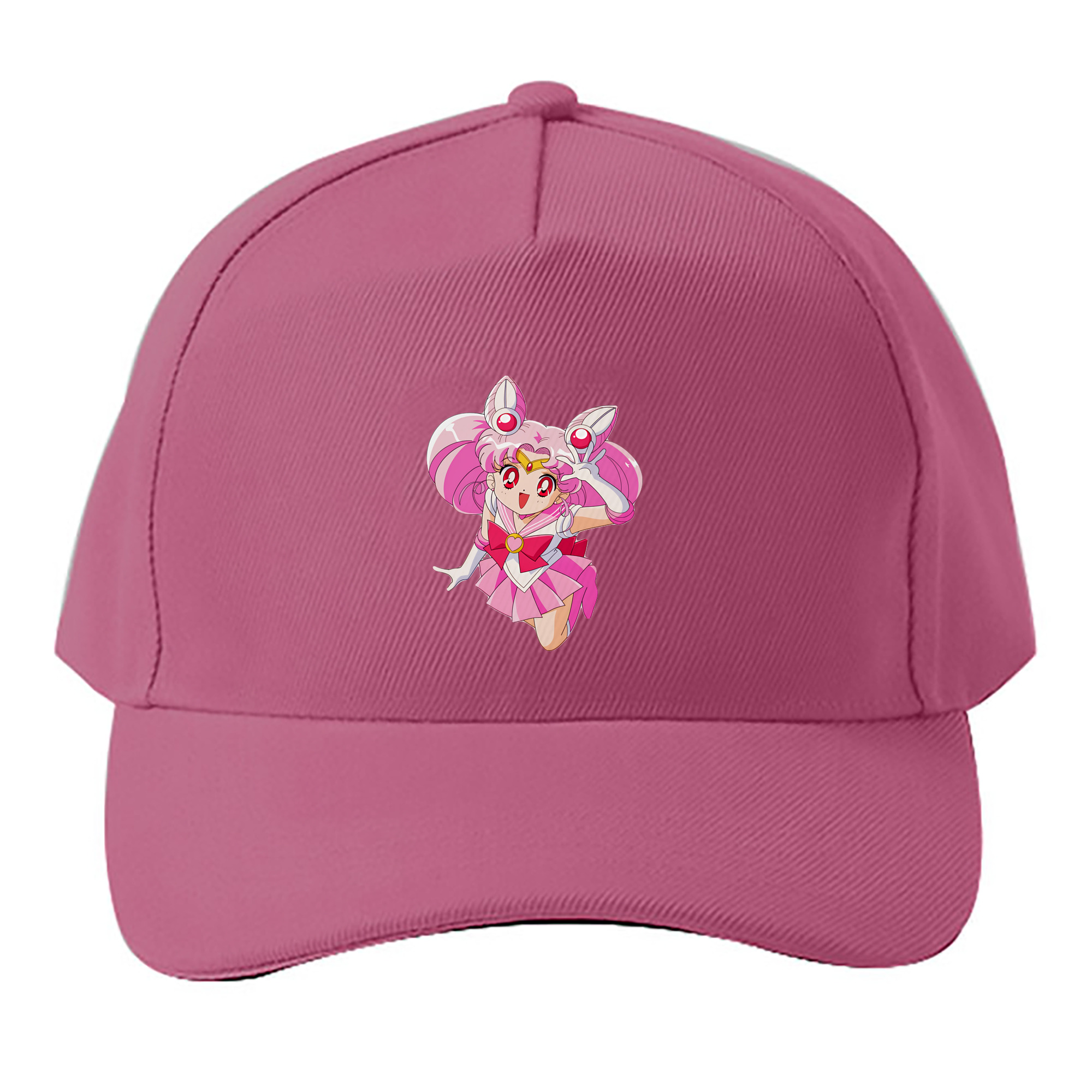 （画像用） 美少女戦士セーラームーン ちびうさ Sailor Moon Chibiusa Tsukino Usagi Small Lady Serenity ベースボールキャップ 綿100％ 男女兼用 帽子 スポーツ